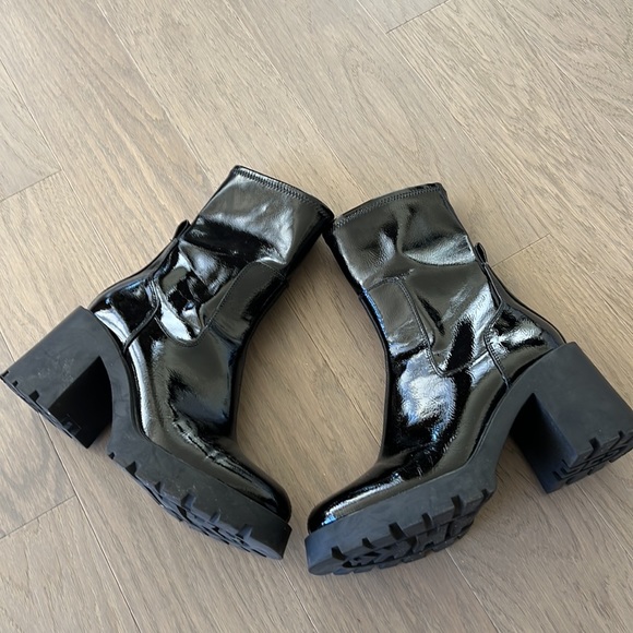 Zara Shoes Zaras Chunky Boot Poshmark